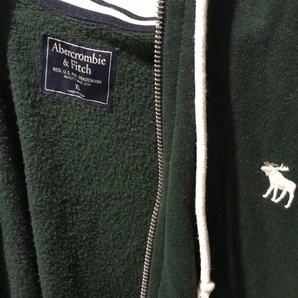Abercrombie Fitch lightweight hooded sweatshirt xl
